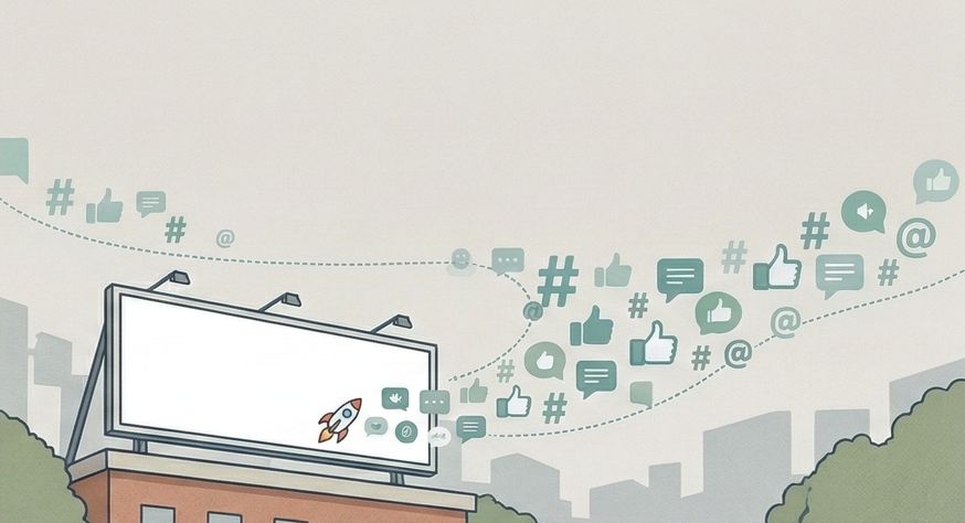 【2026年最新】「出しただけで終わらせない」OOH戦略。屋外ビジョン×PRで拡散力を最大化する新常識のサムネイル